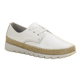 Filippo Zapatos de cuero blanco 3