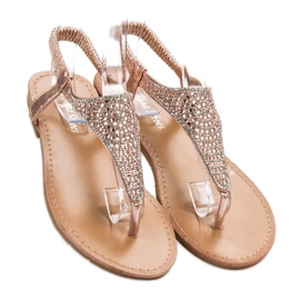 SHELOVET Sandalias doradas dorado 3