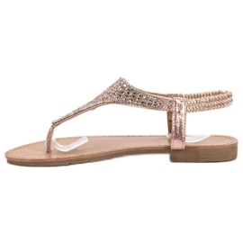 SHELOVET Sandalias doradas dorado 1