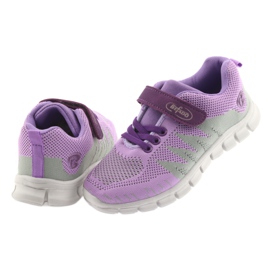 Calzado infantil befado 516Y025 violeta gris 4
