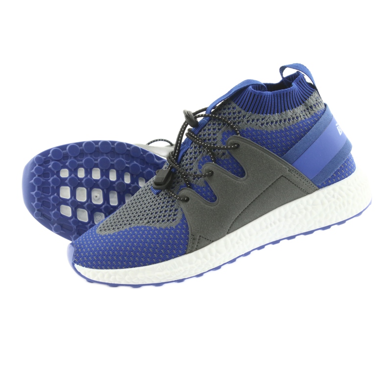 Calzado infantil befado 516Y029 azul gris 5