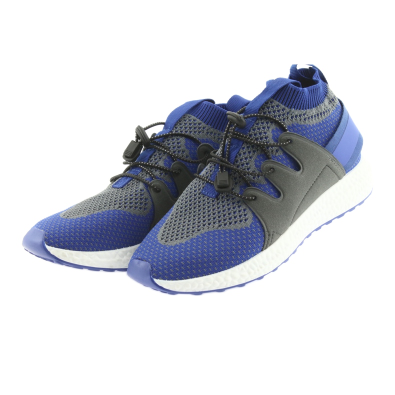 Calzado infantil befado 516Y029 azul gris 3