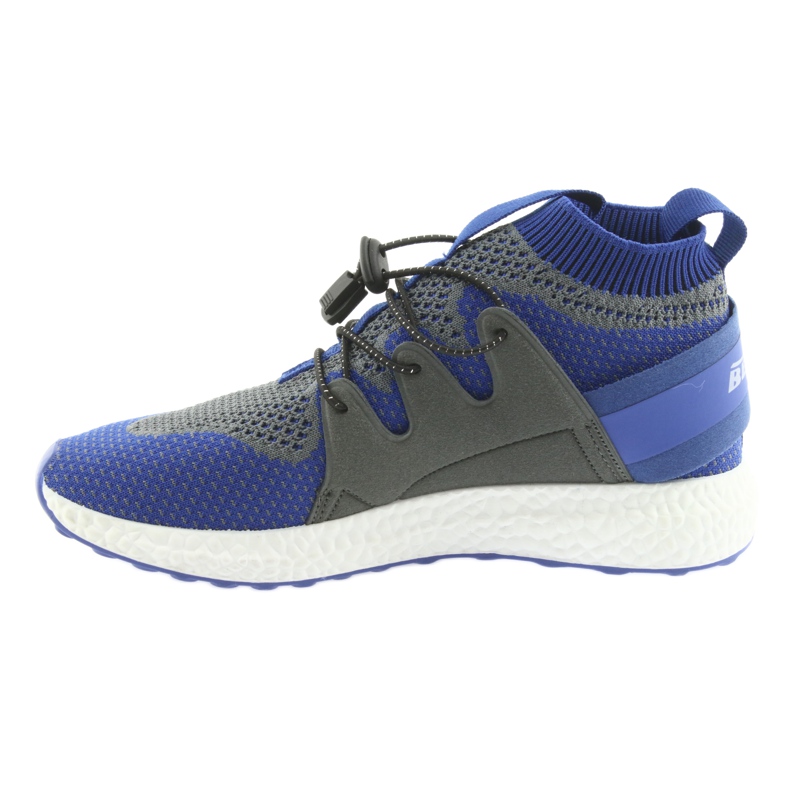 Calzado infantil befado 516Y029 azul gris 2