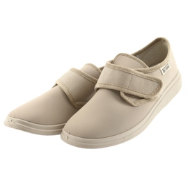 Zapatos de mujer befado pu 036D024 beige 3