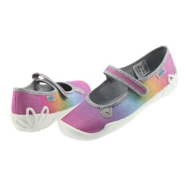 Calzado infantil befado 114Y350 violeta azul multicolor 4