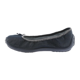 Calzado infantil befado 980Y096 gris azul marino 2