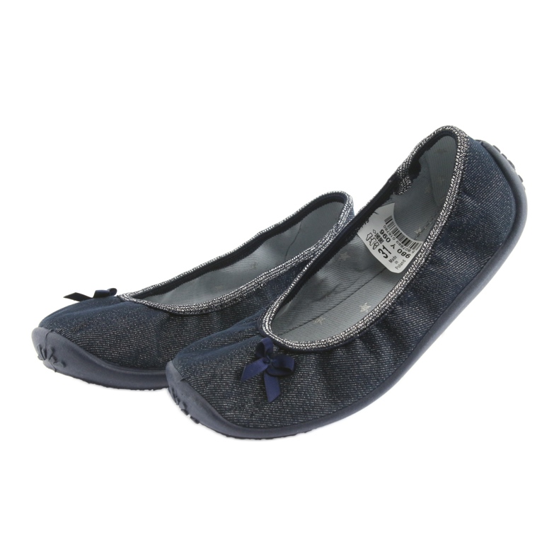 Calzado infantil befado 980Y096 gris azul marino 3