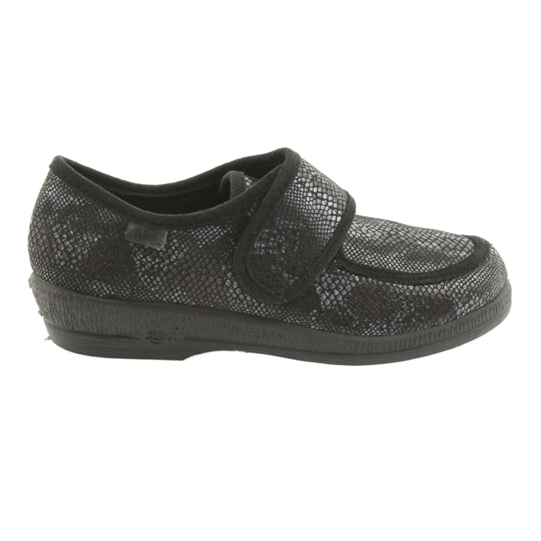 Zapatos de mujer befado pu 984D016 negro gris 1