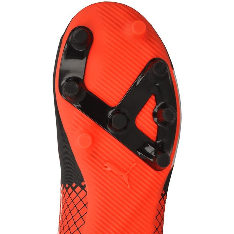 Botas de fútbol Puma evoSPEED 5.5 Tricks Fg Jr 10362903 multicolor rojo 1