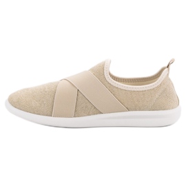 Ideal Shoes Calzado deportivo sin cordones marrón 3