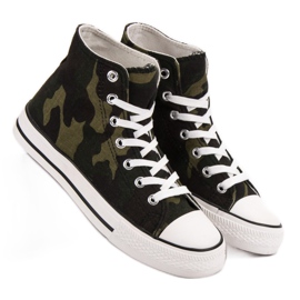Jumex Zapatillas High Moro verde 2