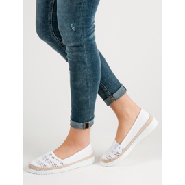 SHELOVET Alpargatas Textiles blanco 5