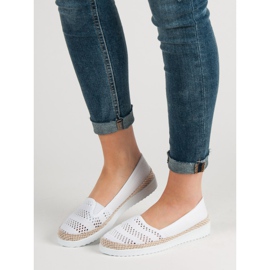 SHELOVET Alpargatas Textiles blanco 4