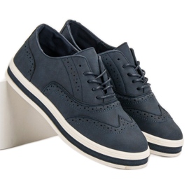SHELOVET Zapatos azul marino 1