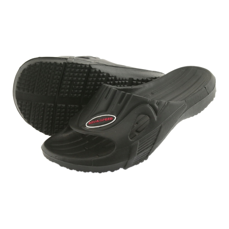 Pantuflas de piscina Aqua-Speed ​​Arizona U negro 4