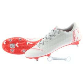 Zapatos de fútbol Nike Mercurial Vapor 12 Academy Sg Pro M AH7376-060 multicolor gris 4