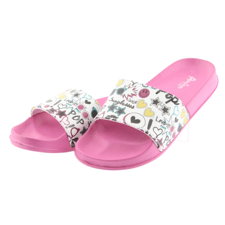 Gafas de sol pantuflas perfiladas American Club rosa blanco negro verde amarillo rosado 3