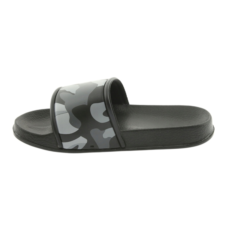 Pantuflas de camuflaje con perfil gris de American Club negro 2
