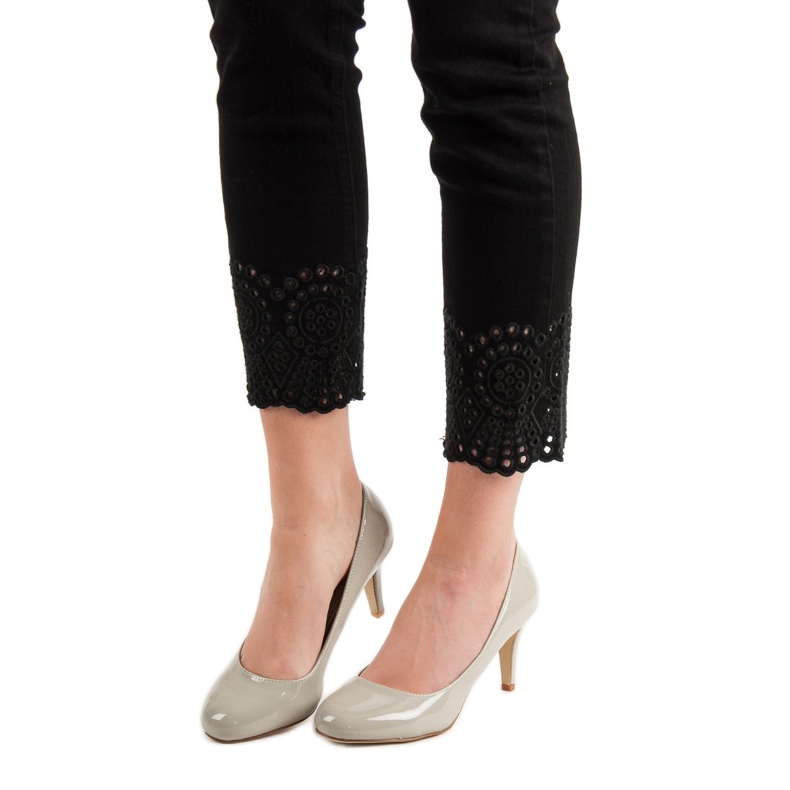 Small Swan Bombas lacadas marrón 2