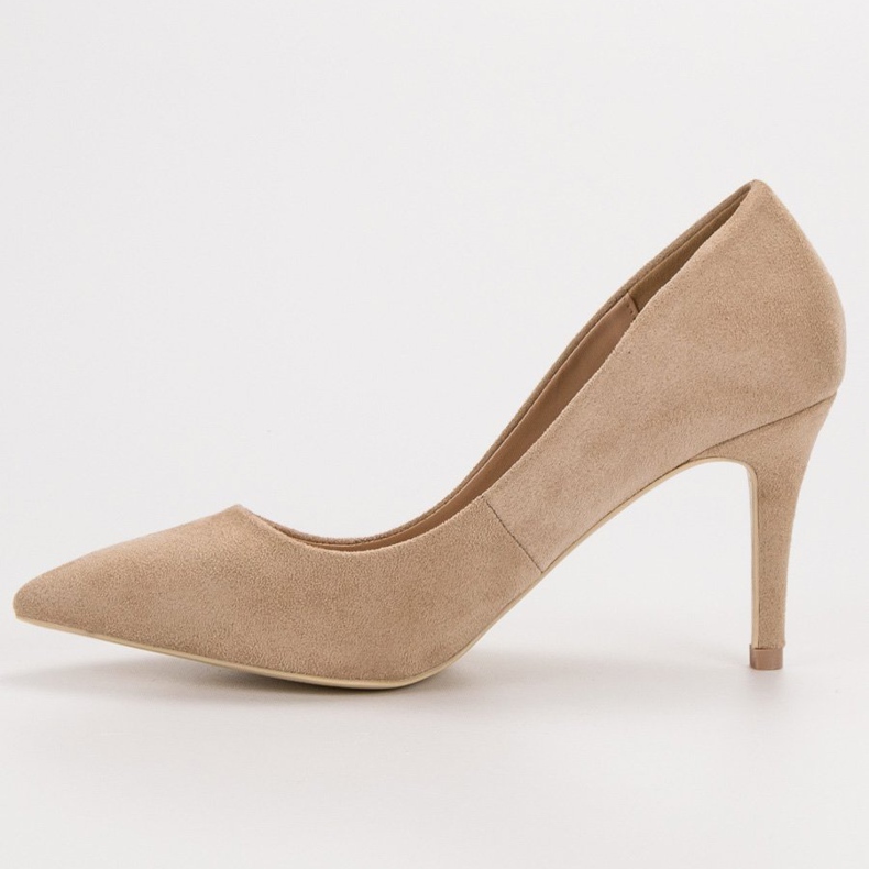 Small Swan Tacones beige 1