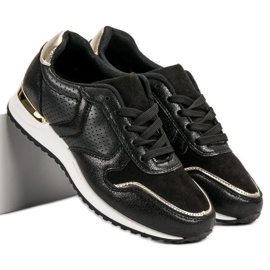 SHELOVET Calzado deportivo casual negro 3