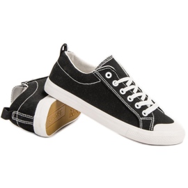 SHELOVET Zapatillas bajas negras negro 6