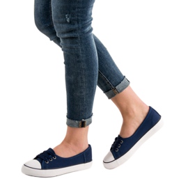 J. Star Zapatillas azul marino 2