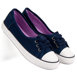 J. Star Zapatillas azul marino 3