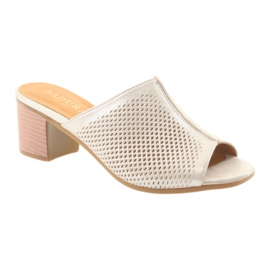 Pantuflas mujer badura 5311 gold amarillo multicolor 1