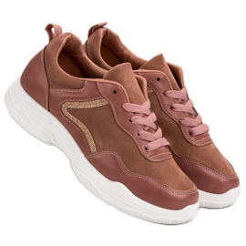 SHELOVET Zapatillas de moda rosado 3