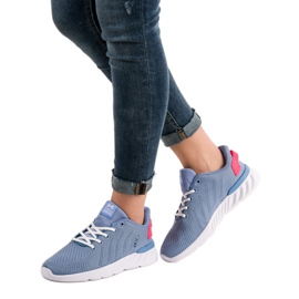 Ax Boxing Calzado deportivo ligero azul 3