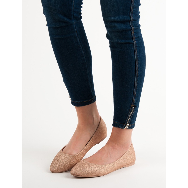 Seastar Bailarinas con purpurina dorado 2 Seastar Bailarinas con purpurina dorado 2