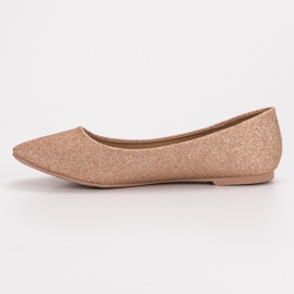 Seastar Bailarinas con purpurina dorado 1 Seastar Bailarinas con purpurina dorado 1