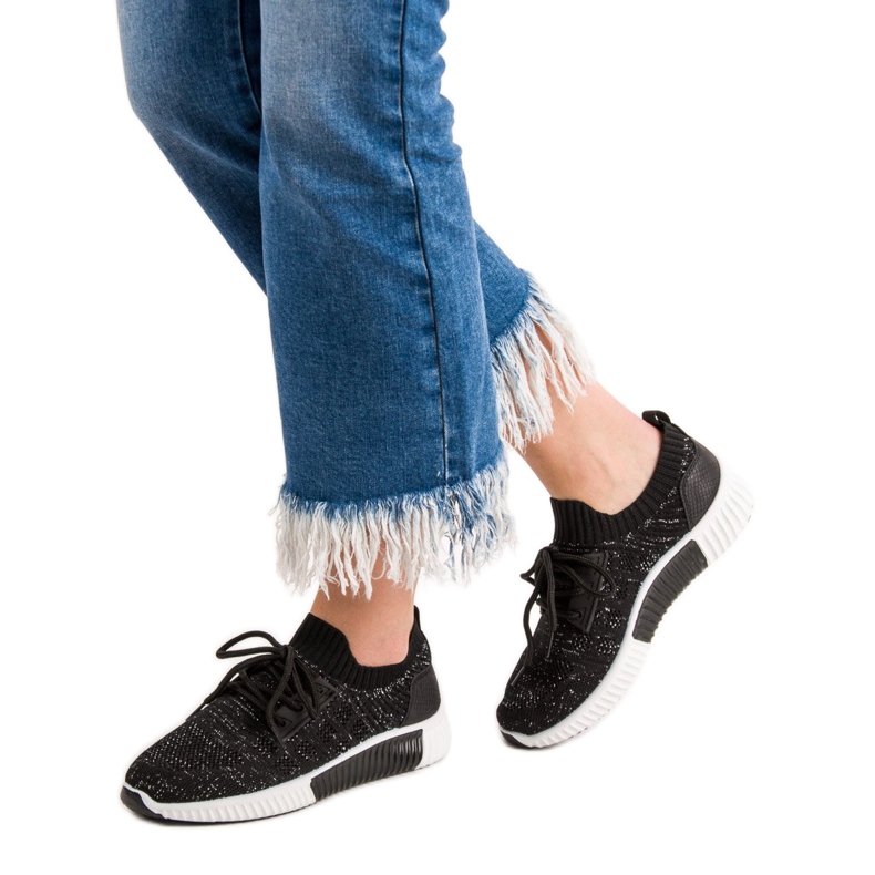 Primavera Zapatos sin cordones negros 2