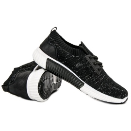Primavera Zapatos sin cordones negros 6