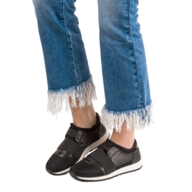 Sergio Todzi Zapatos sin cordones con banda elástica negro 2 Sergio Todzi Zapatos sin cordones con banda elástica negro 2