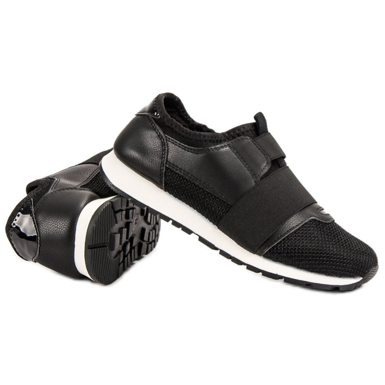 Sergio Todzi Zapatos sin cordones con banda elástica negro 1 Sergio Todzi Zapatos sin cordones con banda elástica negro 1