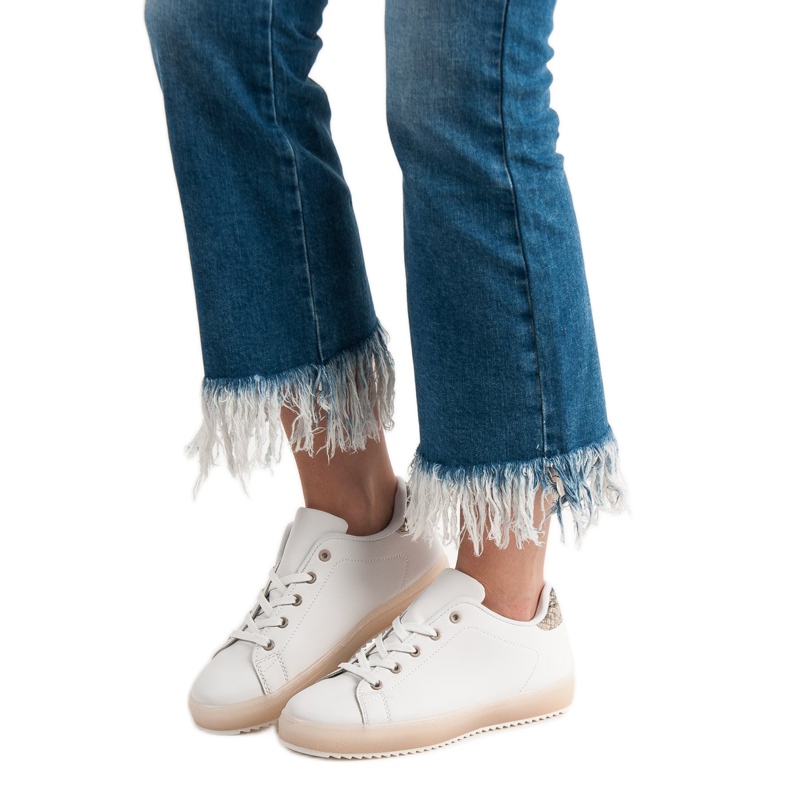 SHELOVET Calzado deportivo para mujer blanco 1