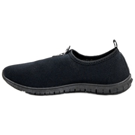 SHELOVET Zapatillas slip-on negras negro 2 SHELOVET Zapatillas slip-on negras negro 2