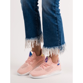 SHELOVET Calzado Deportivo Textil rosado 2