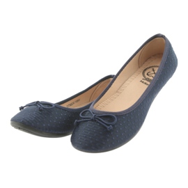 Zapatillas estilo bailarinas azul marino McKey 3