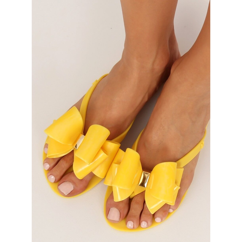 Amarillo KM104 Chanclas Meliski Amarillas 2