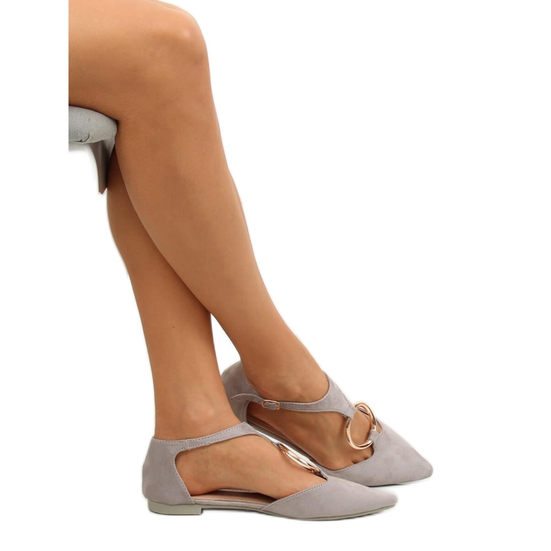 Bailarinas abiertas grises JN7119 L.GRIS 2