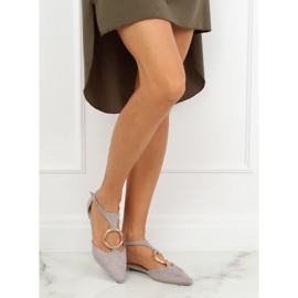 Bailarinas abiertas grises JN7119 L.GRIS 1