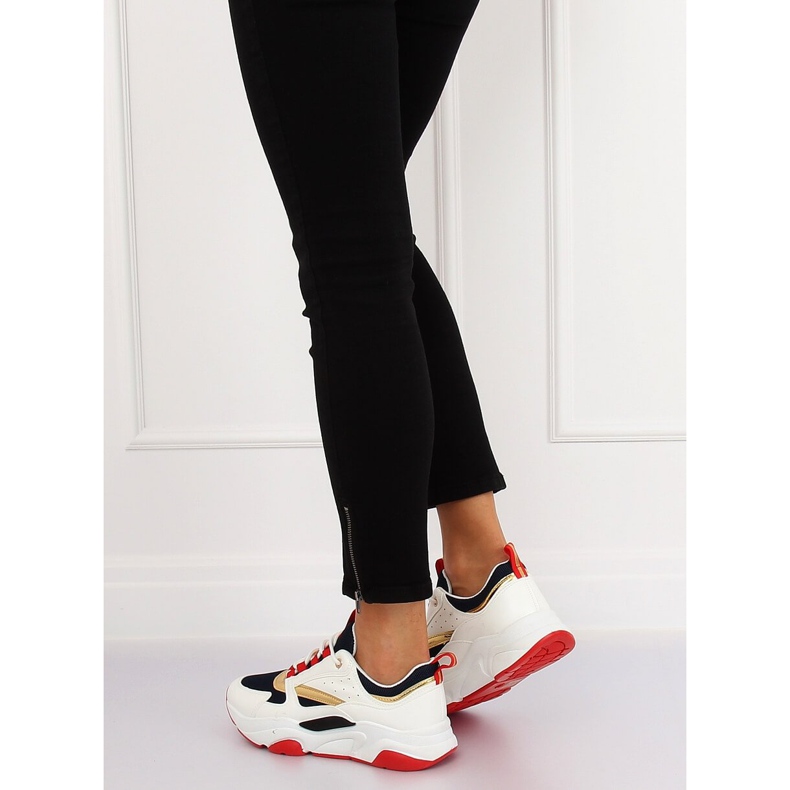 Zapatillas deportivas multicolor BK008-47 BLANCO / AZUL azul marino 1 Zapatillas deportivas multicolor BK008-47 BLANCO / AZUL azul marino 1