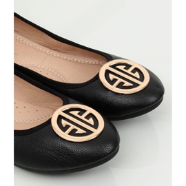 Black VS-660 Black bailarinas para mujer negro 3