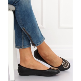 Black VS-660 Black bailarinas para mujer negro 4
