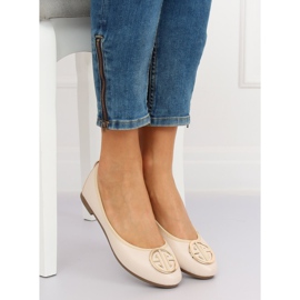 Bailarinas de mujer beige VS-660 Beige 3