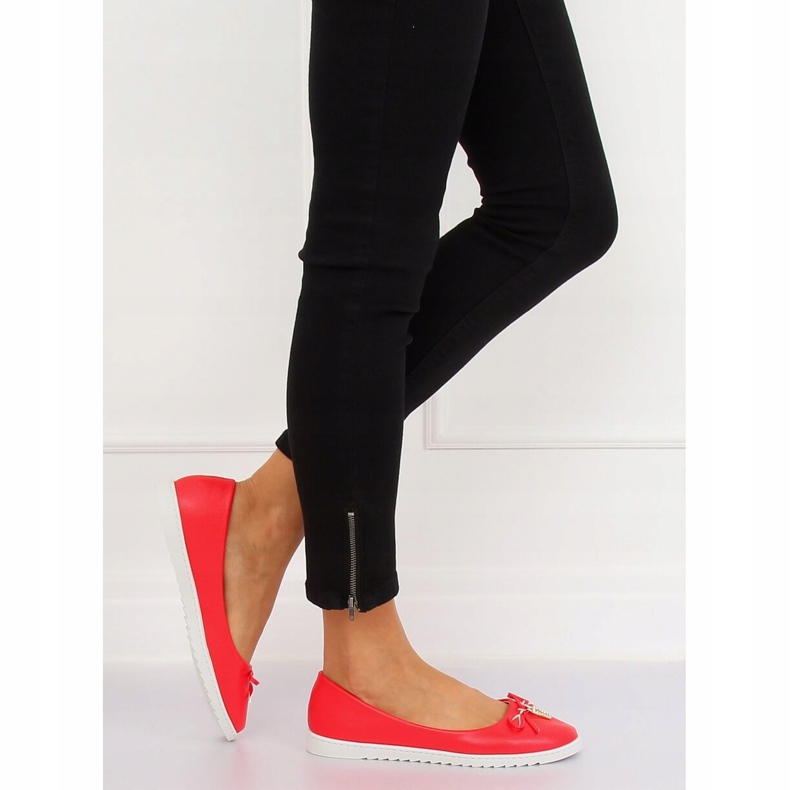 Bailarinas de mujer rojas YSD-04 Red rojo 2