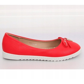 Bailarinas de mujer rojas YSD-04 Red rojo 3